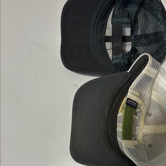 Patagonia Men's Black and Gray Caps - Picture 3 of 5